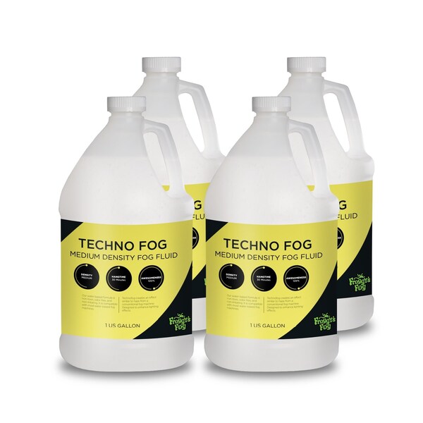 Technofog Medium Density Fog Fluid - 4 Gallon Case